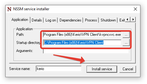 Kerio VPN Client 9.3.4-3795 не устанавливается на Windows 10 v.2004